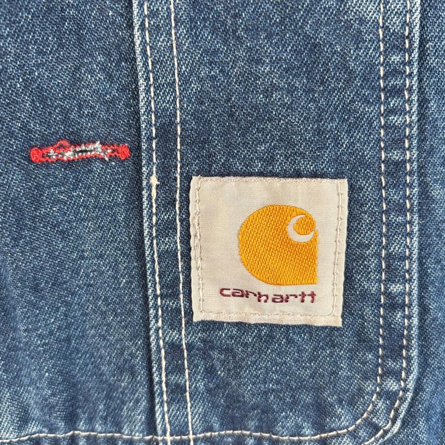 Carhartt（カーハート） 古着 オーバーオール デニム ワーク ワン