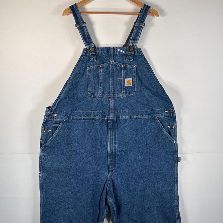 BIGサイズ USA製 Carhartt カーハートオーバーオールW50 L30