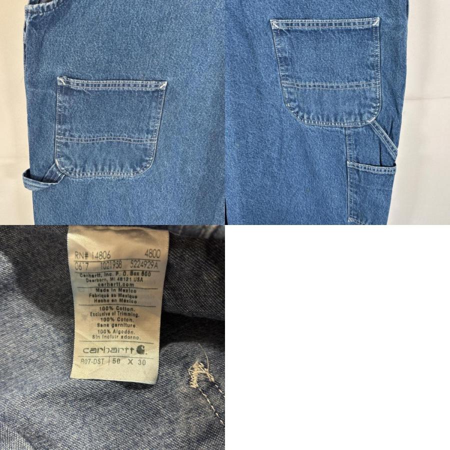 Carhartt（カーハート） 古着 オーバーオール デニム ワーク ワン