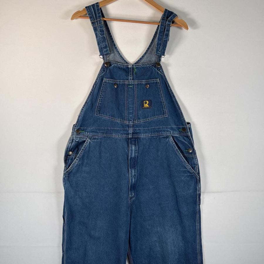 40s〜50s ヴィンテージ デニムオーバーオール / REAL WORK 古着 リアルワークウェア REAL WORK WEAR オーバーオール デニム