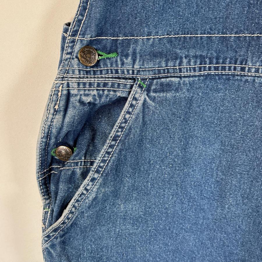 古着 リアルワークウェア REAL WORK WEAR オーバーオール デニム