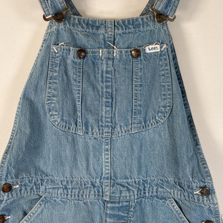 古着 80's/80年代 ヴィンテージ リー Lee USA製 オーバーオール デニム