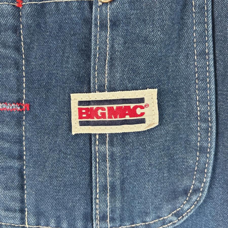 80s USA製 BIGMAC オーバーオール W40L30 アメカジ ストア系 古着 80's/80年代 ヴィンテージ ビッグマック BIG MAC USA製