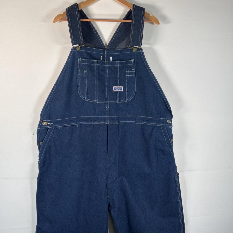 60s ヴィンテージ オーバーオール BIG SMITH 真ッ紺 デニム 古着 ビッグスミス Big Smith オーバーオール デニム デッドストック