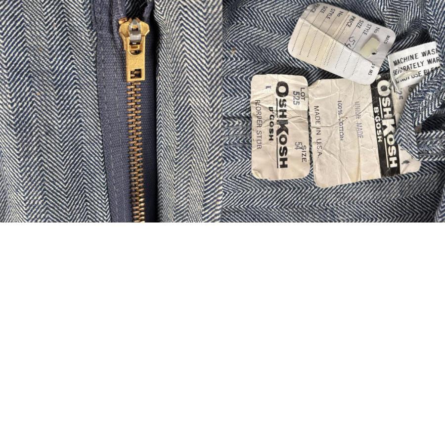 古着 80's/80年代 ヴィンテージ オシュコシュ OSHKOSH USA製 長袖