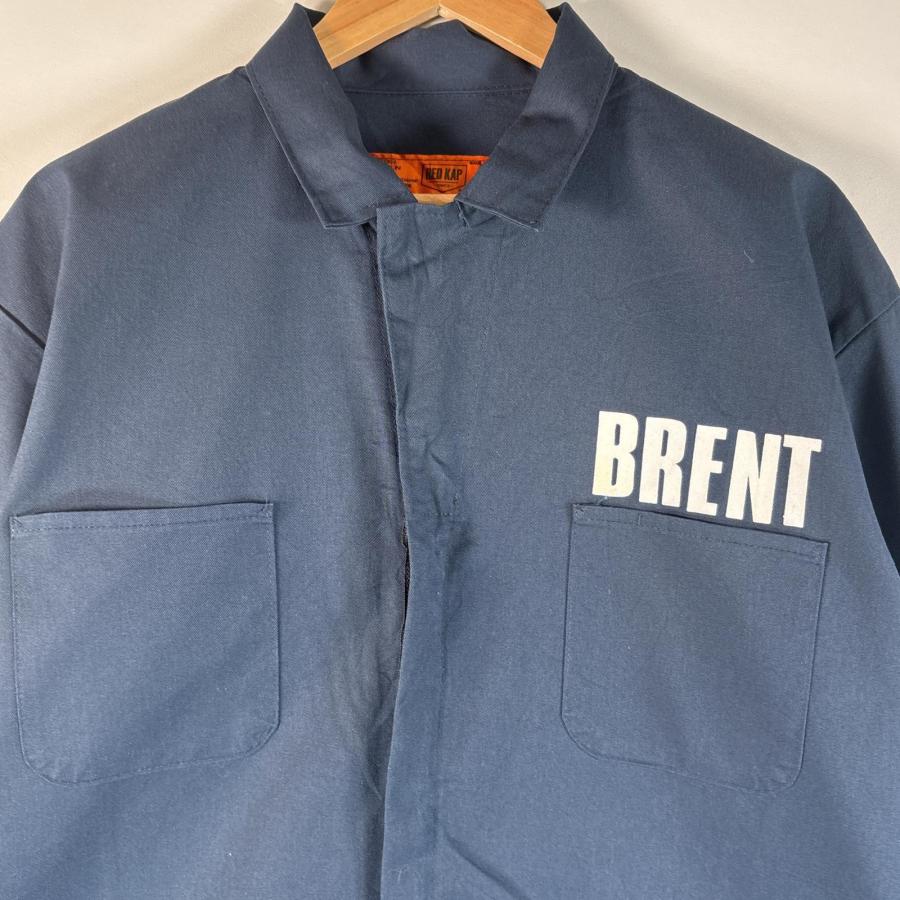 RED KAP 古着 レッドキャップ 長袖つなぎ オールインワン ワーク