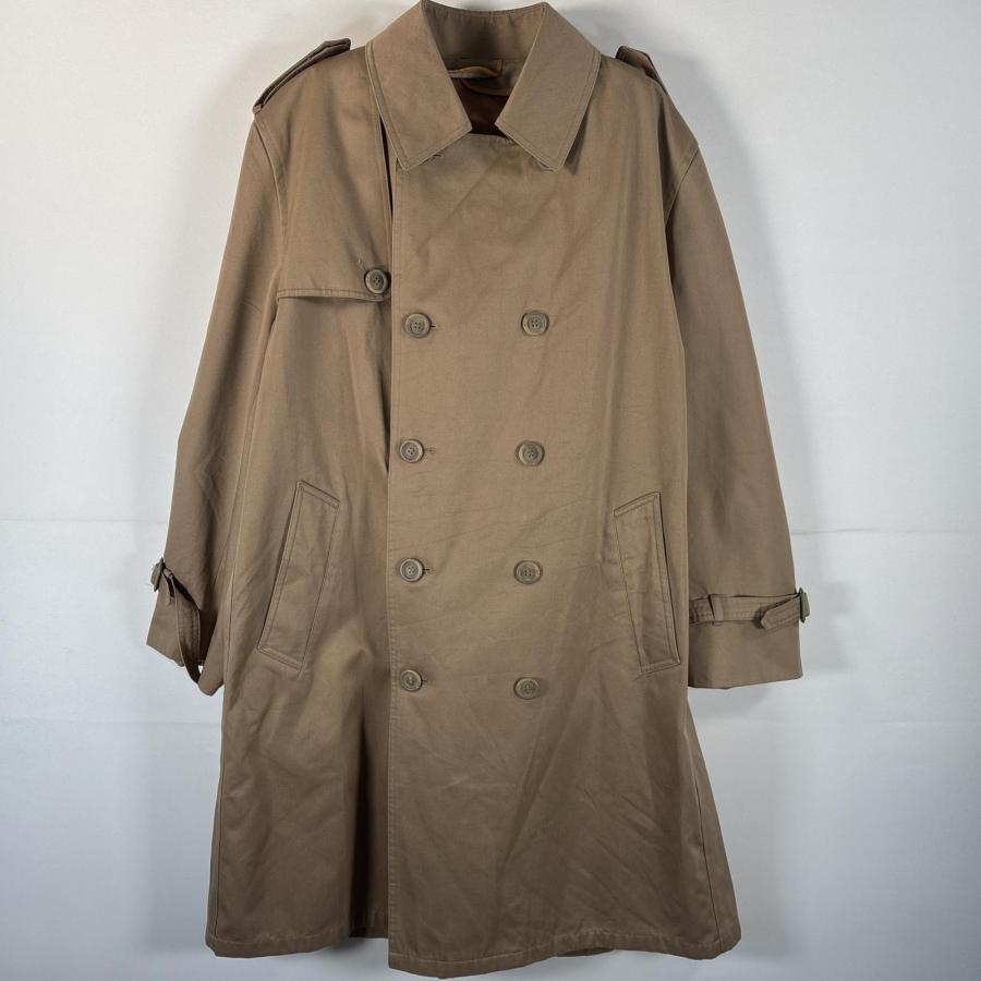 バーバリー 90年代 ステンカラーコート イングランド製 ベージュ 古着 90's/90年代 バーバリーズ Burberrys ステンカラーコート