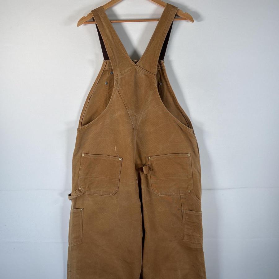 Carhartt（カーハート） 古着 オーバーオール ダック ダブルニー 作業