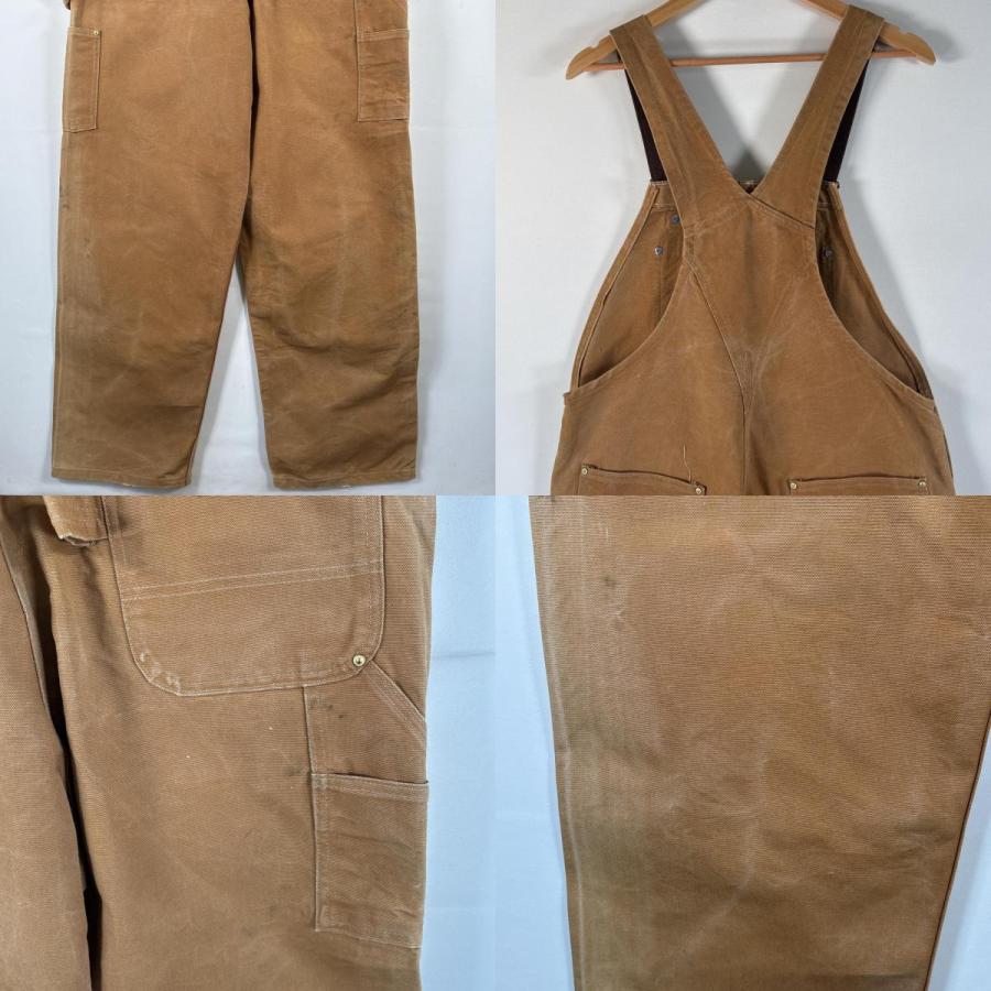 Carhartt（カーハート） 古着 オーバーオール ダック ダブルニー 作業