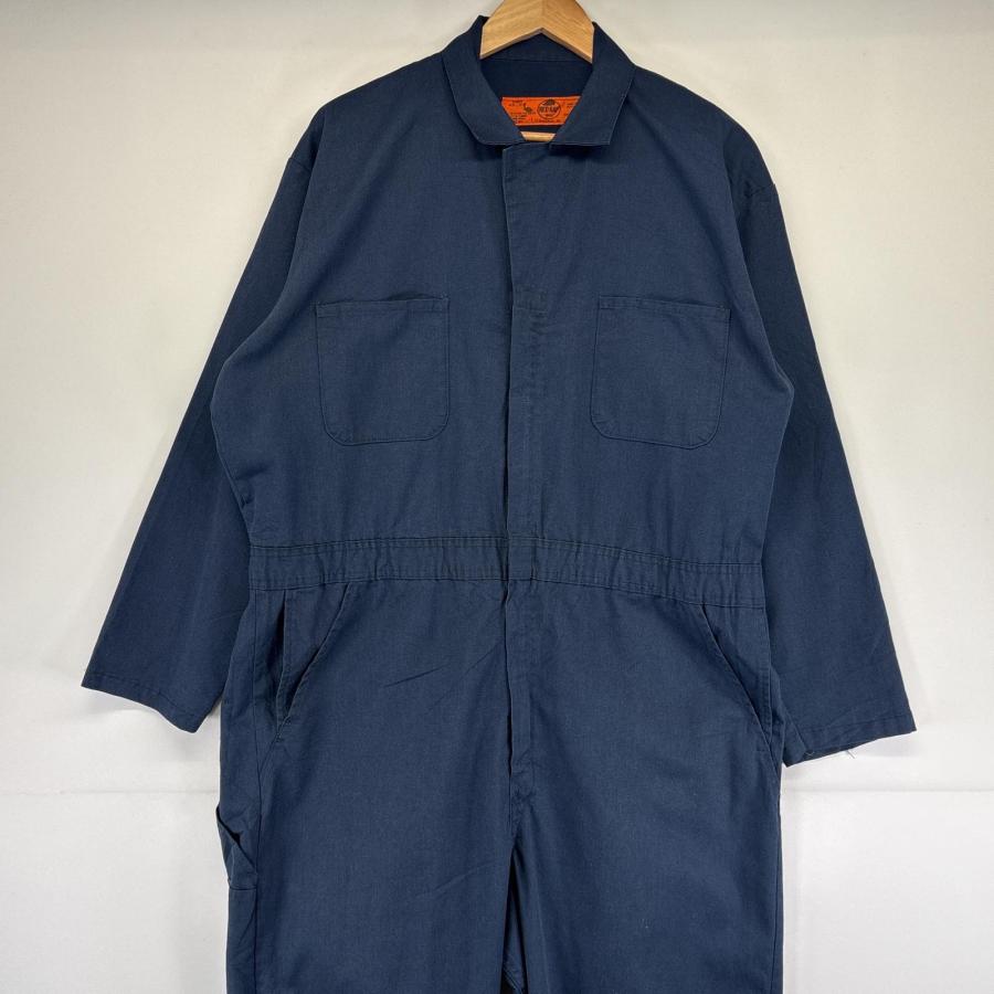 RED KAP（レッドキャップ） 古着 長袖つなぎ オールインワン ワーク