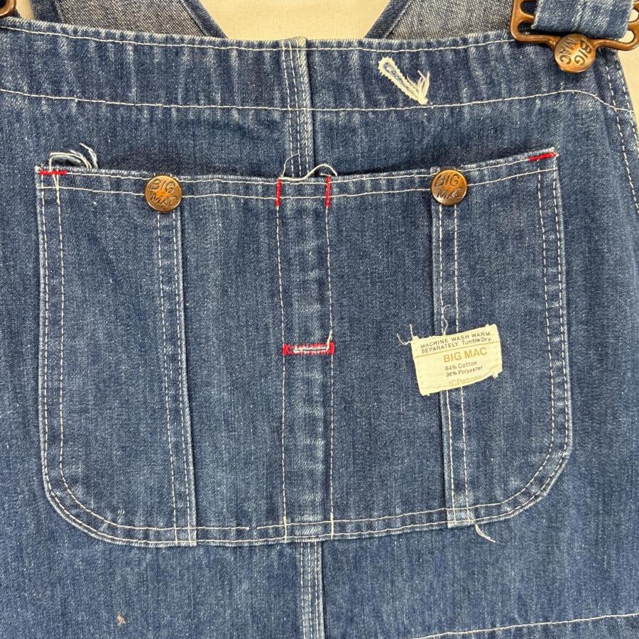 JCPenney BIG MAC 70’s デニム オーバーオール 古着 70's/70年代 ヴィンテージ ビッグマック BIG MAC オーバーオール