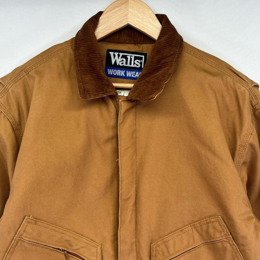 古着 ウォールズ walls 長袖つなぎ ダック オールインワン ワーク ワン