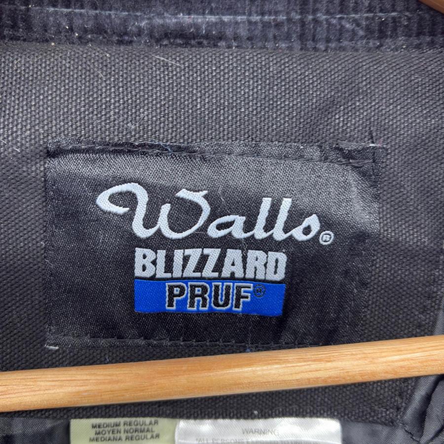 古着 ウォールズ walls 長袖つなぎ ダック オールインワン 中綿 ワン