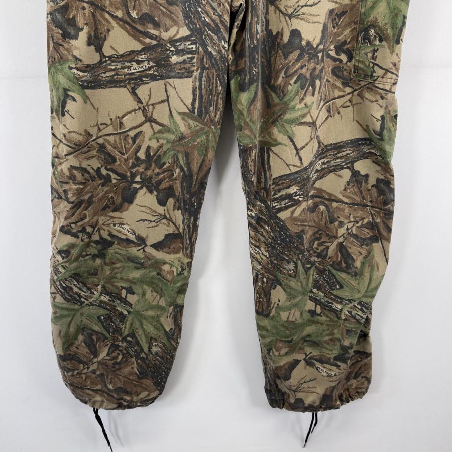 LIBERTY迷彩オーバーオール ダブルニー LIBERTY.（リバティ） 古着 LIBERTY USA製 オーバーオール リアル