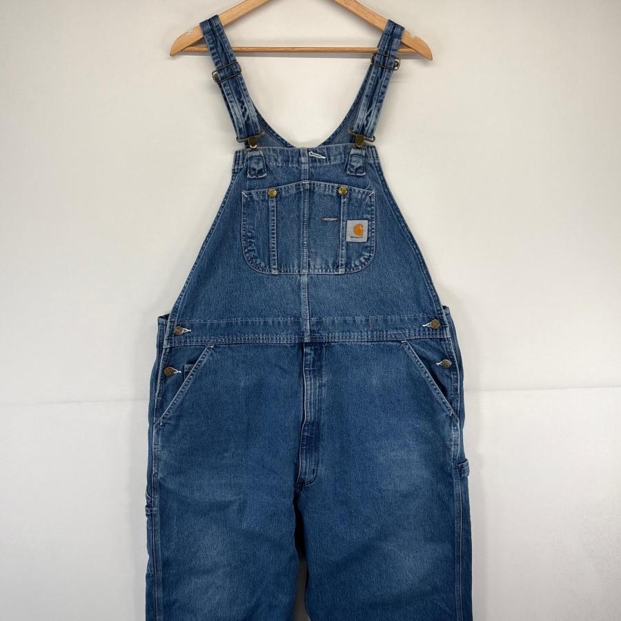 Carhartt（カーハート） 古着 オーバーオール デニム 大きいサイズ