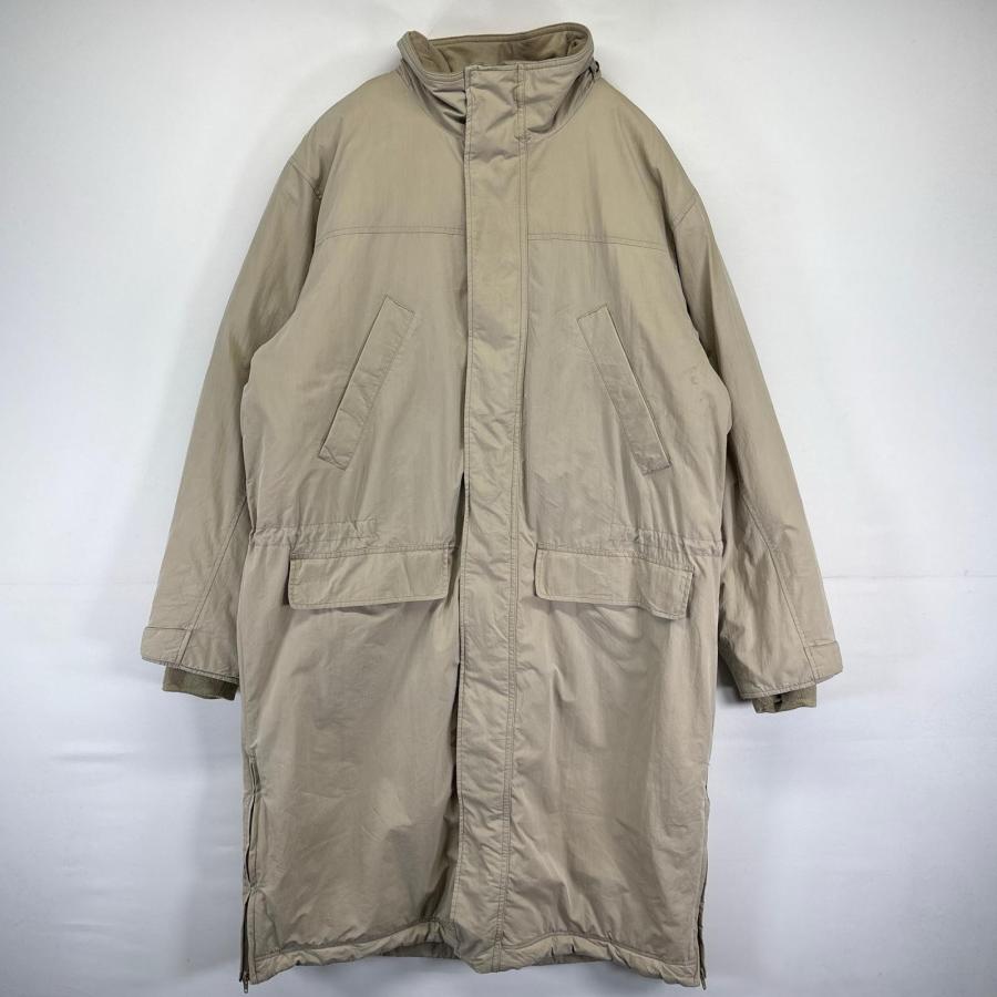 L.L.Bean（エルエルビーン） 古着 ロングコート 中綿 裏地チェック