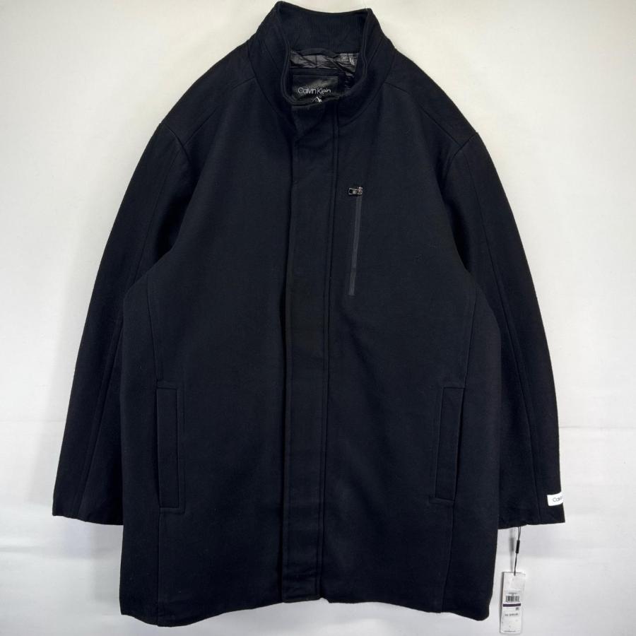 【カルバンクライン】大きめサイズ 立ち襟 ウールコート 2L カルバンクライン】大きめサイズ 立ち襟 ウールコート 2L 楽天市場