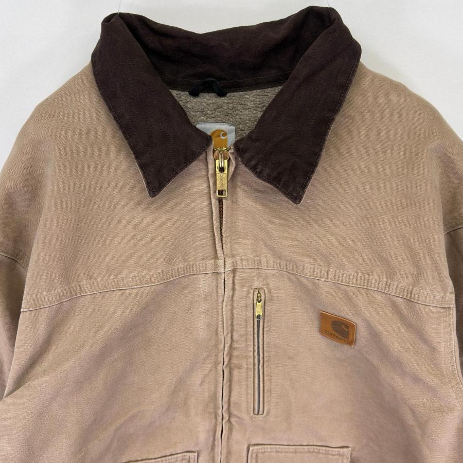 Carhartt（カーハート） 古着 ダック ジャケット フルジップ Sandstone
