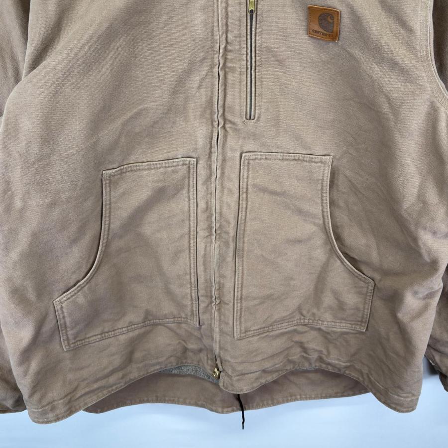 Carhartt（カーハート） 古着 ダック ジャケット フルジップ Sandstone