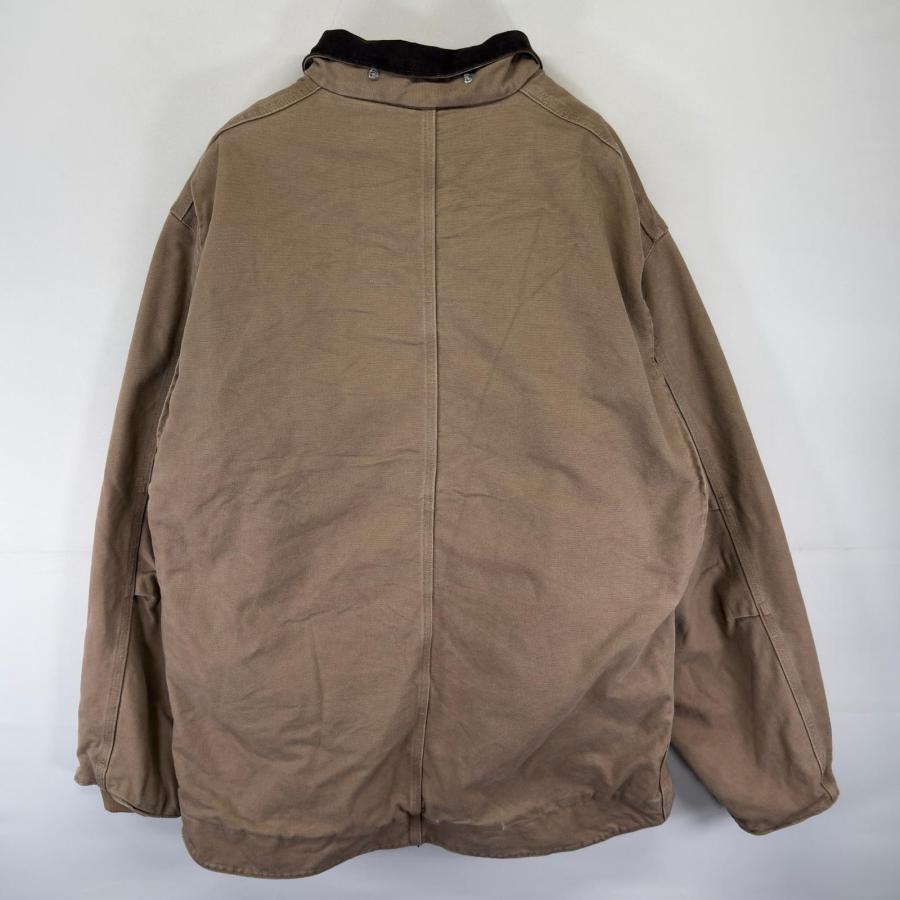Carhartt ダックジャケット 古着 Carhartt（カーハート） 古着 ダック ジャケット フルジップ Sandstone