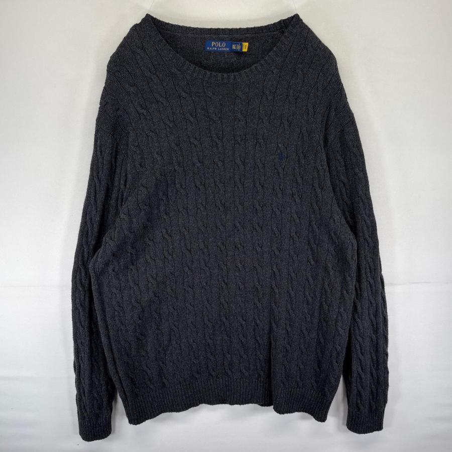 POLO RALPH LAUREN（ポロ・ラルフローレン） 古着 ニット ケーブル 