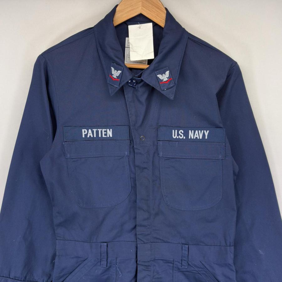 古着 美品 ミリタリー ツナギ US.NAVYワッペン 米軍実物