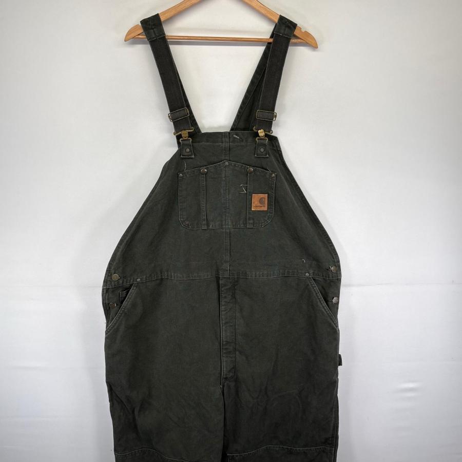 Carhartt カーハート ダブルニー ダック オーバーオール ビッグサイズ Carhartt（カーハート） 古着 ダック オーバーオール 大きいサイズ