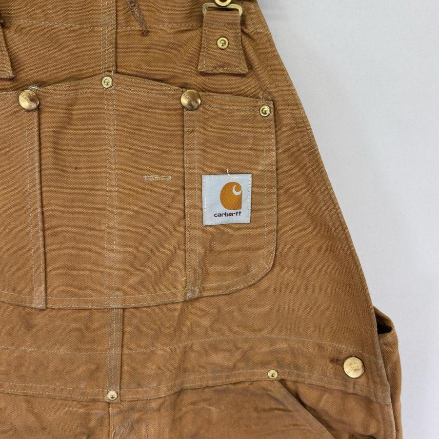 Carhartt（カーハート） 古着 Carhartt USA製 ダック オーバーオール