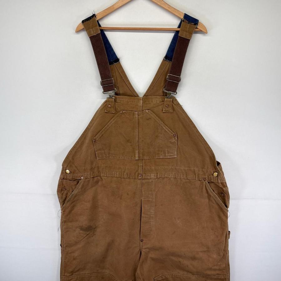 カーハート70S　デッドストック　デカC ボタン　オーバーオール　エプロン付き Carhartt（カーハート） 古着 60's/60年代 ヴィンテージ ダック