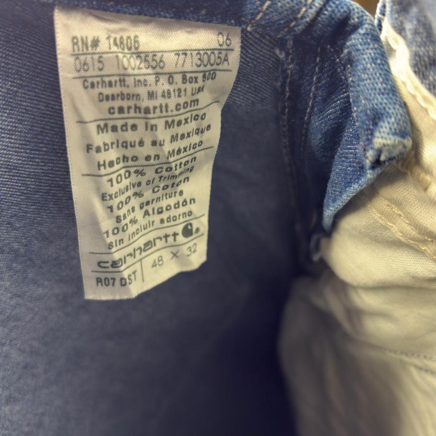 Carhartt（カーハート） 古着 デニム オーバーオール ワンポイントロゴ