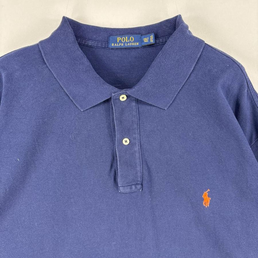 Ralph Lauren ポロシャツ 古着 Lサイズ POLO RALPH LAUREN（ポロ・ラルフローレン） 古着 ポロシャツ 大きい