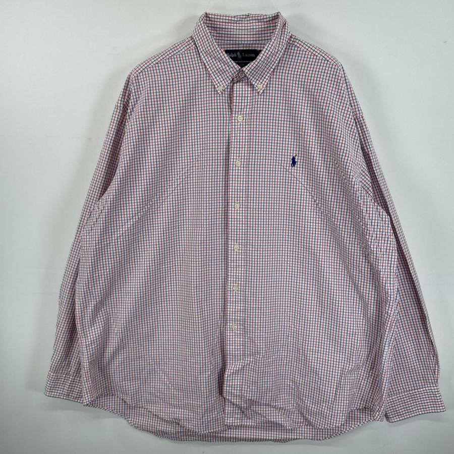 古着 ラルフローレン RALPH LAUREN 長袖シャツ ボタンダウンシャツ