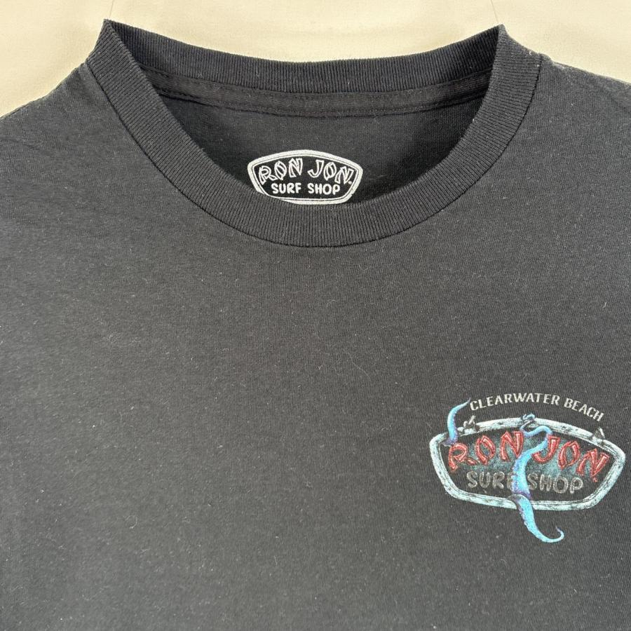 古着 ロンジョン RONJON 半袖Tシャツ ラバー両面プリント クラーケン