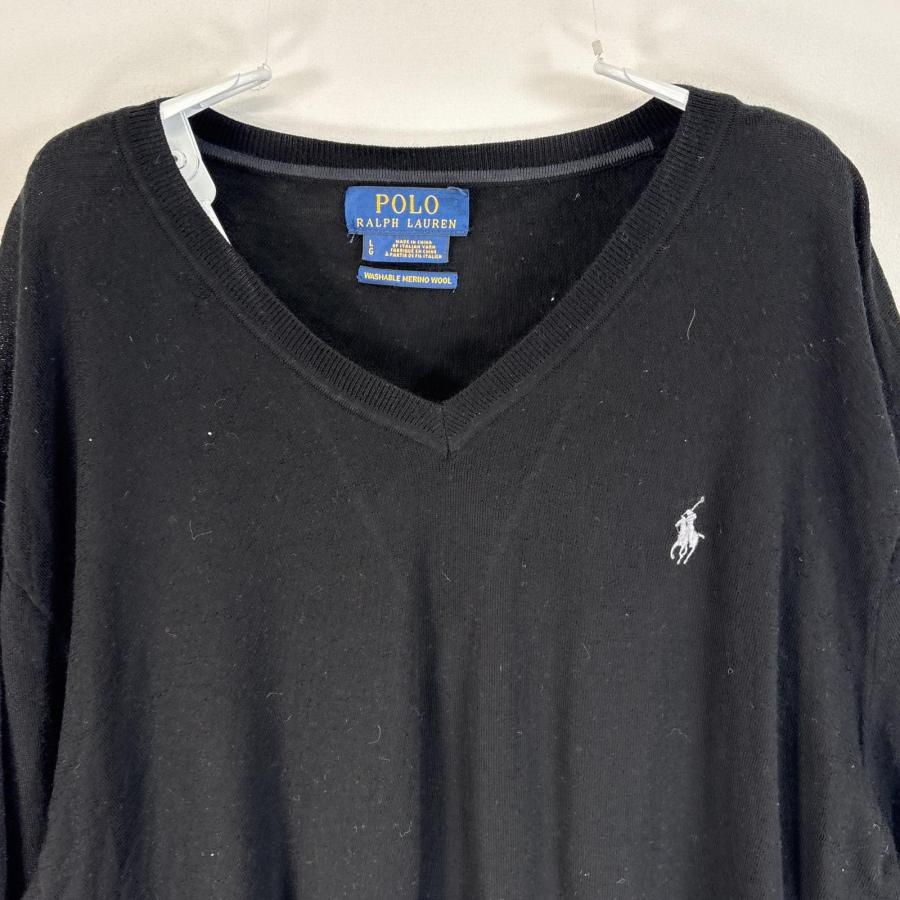 POLO RALPH LAUREN（ポロ・ラルフローレン） 古着 長袖 セーター V 