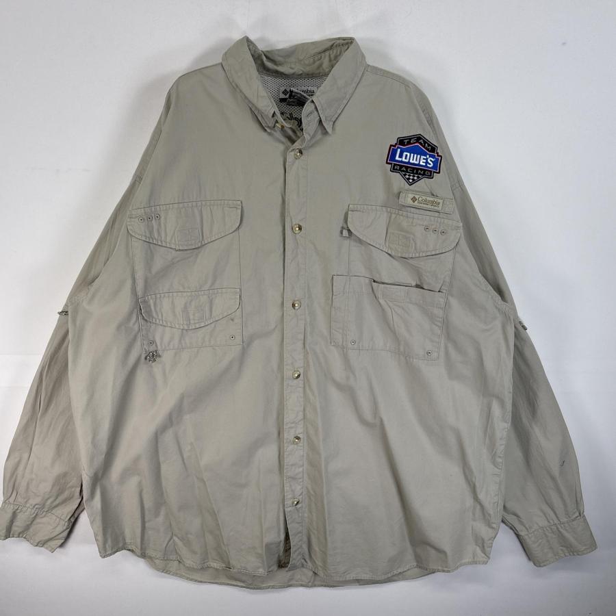 Columbia（コロンビア） 古着 長袖シャツ PFG フィッシングギア ワン