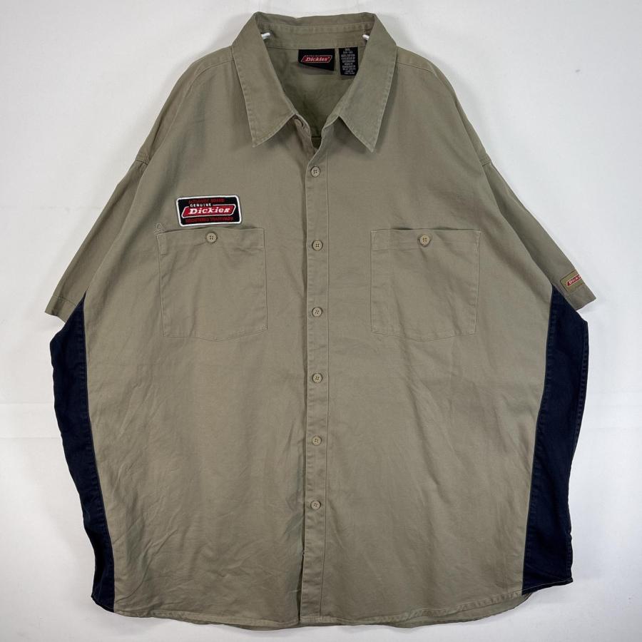 Dickies（ディッキーズ） 古着 半袖シャツ ワーク 作業着 胸ポケ ワン
