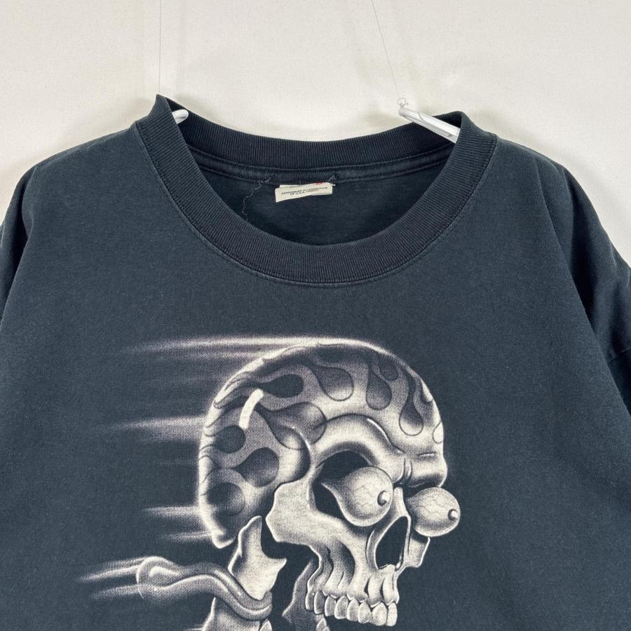 古着 00's/00年代 リキッドブルー LIQUID BLUE 半袖Tシャツ スカル