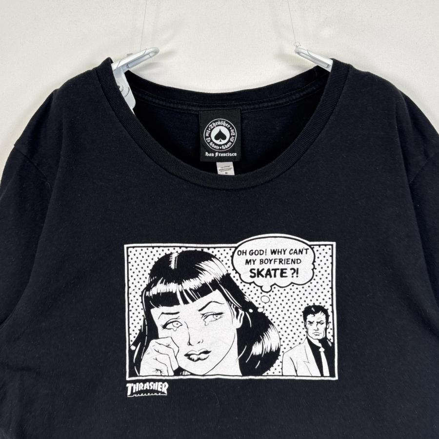 THRASHER（スラッシャー） 古着 半袖Tシャツ プリント スケボー クルー