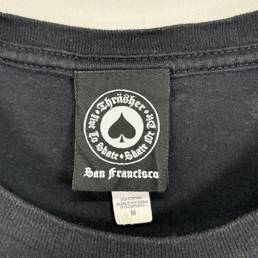 THRASHER（スラッシャー） 古着 半袖Tシャツ プリント スケボー クルー