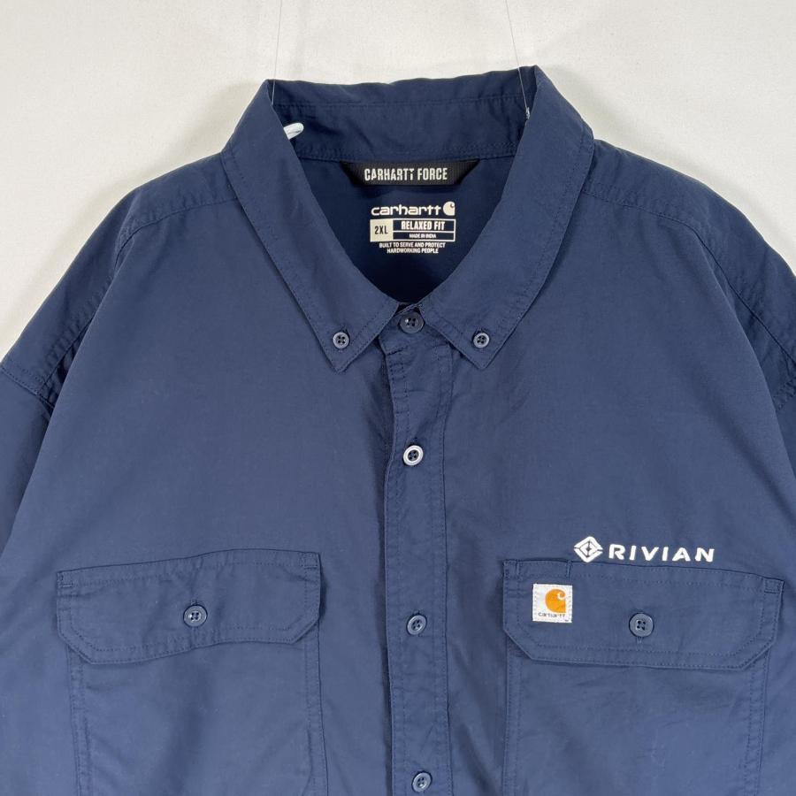 Carhartt（カーハート） 古着 半袖シャツ ワーク フラップポケ 作業着