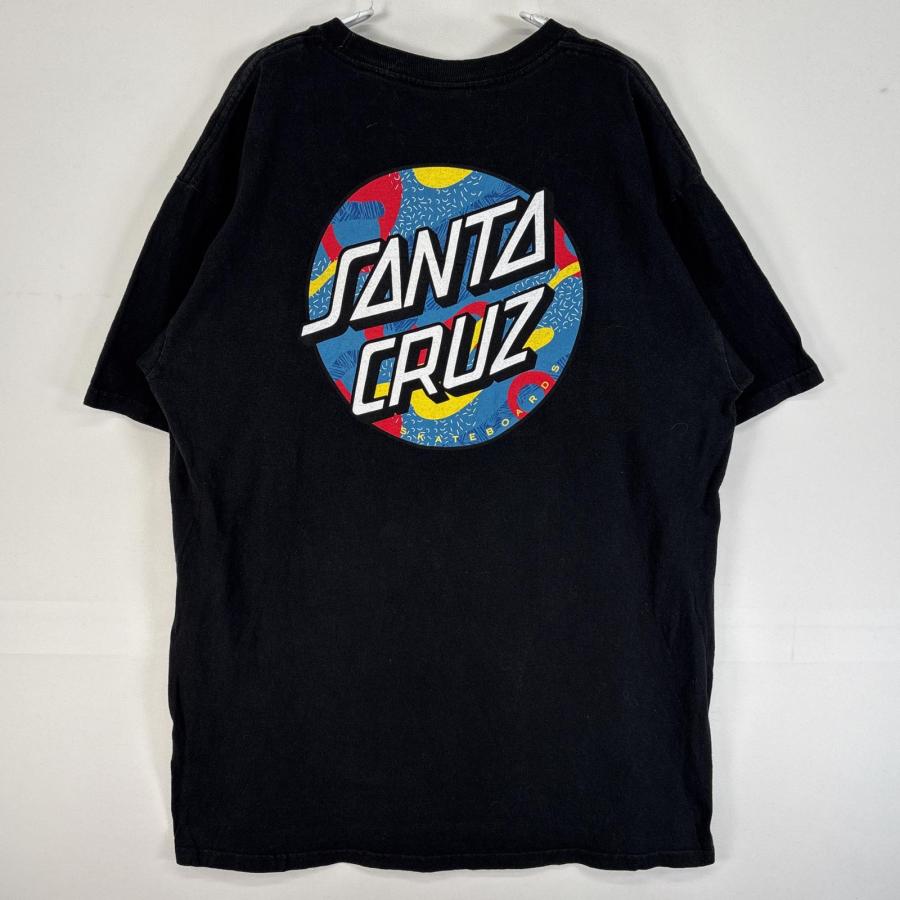 90s サンタクルーズ T シャツ Lサイズ 90s SANTA CRUZ 両面T ブラック L 【公式通販】