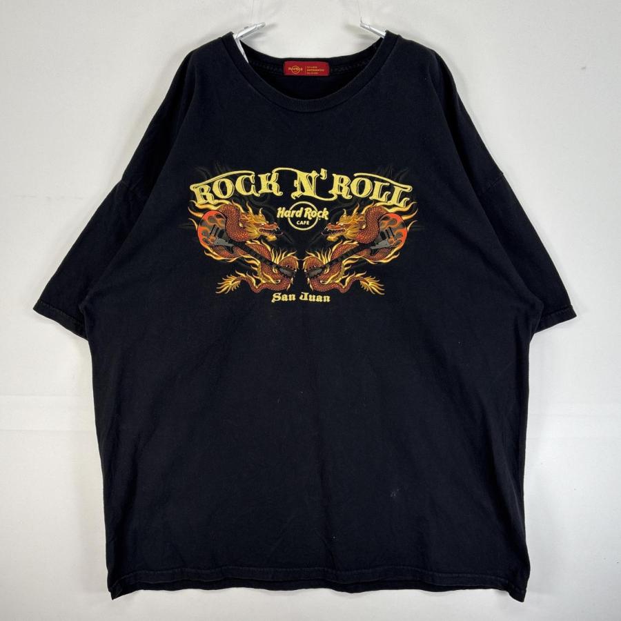 古着 ハードロックカフェ Hard Rock Cafe 半袖Tシャツ プリント 