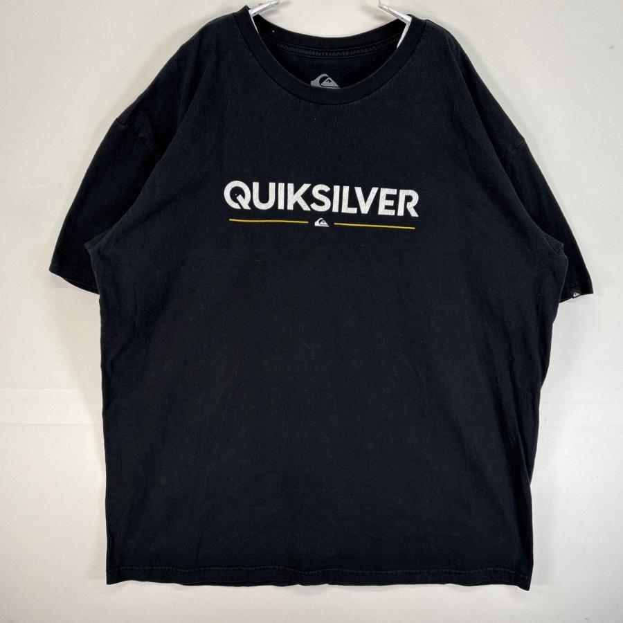Quiksilver（クイックシルバー） 古着 半袖Tシャツ センター ロゴ