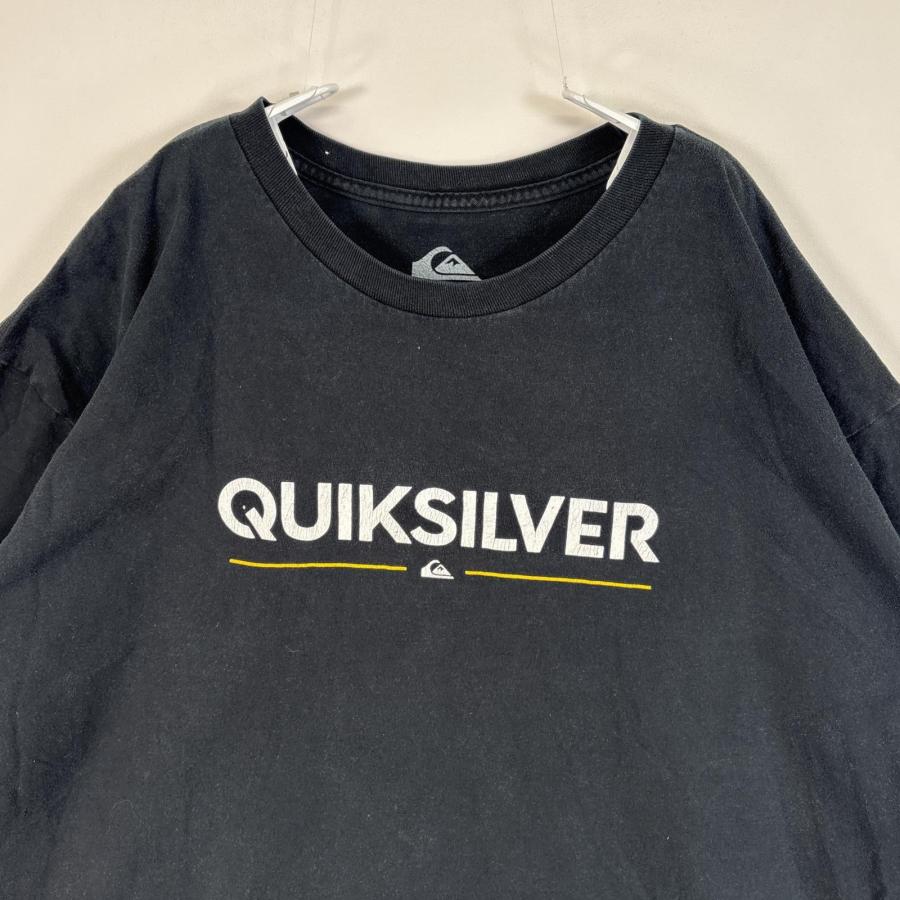 Quiksilver（クイックシルバー） 古着 半袖Tシャツ センター ロゴ