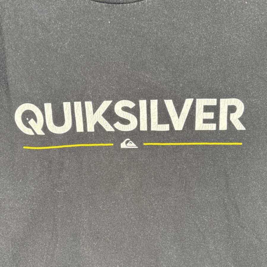 Quiksilver（クイックシルバー） 古着 半袖Tシャツ センター ロゴ