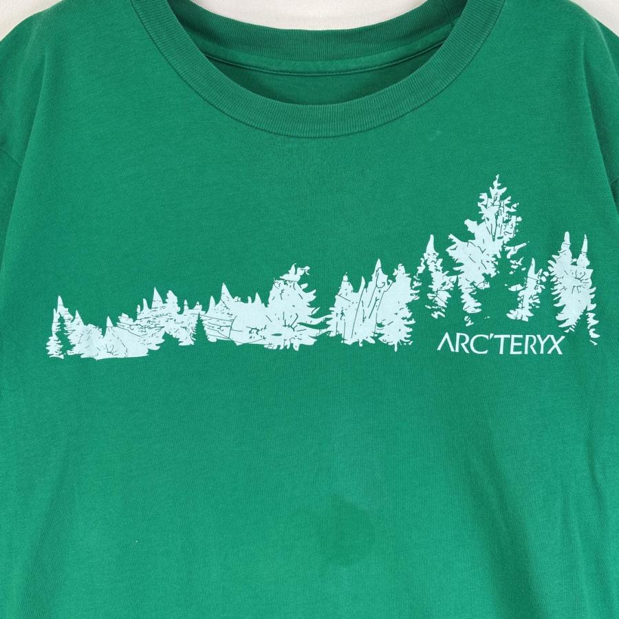 ARC'TERYX（アークテリクス） 古着 半袖Tシャツ プリント ロゴ クルー