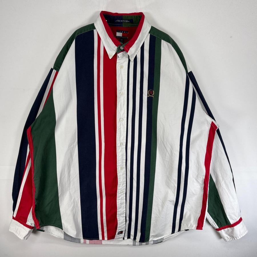 古着 90's/90年代 トミーヒルフィガー TOMMY HILFIGER 長袖シャツ 旧