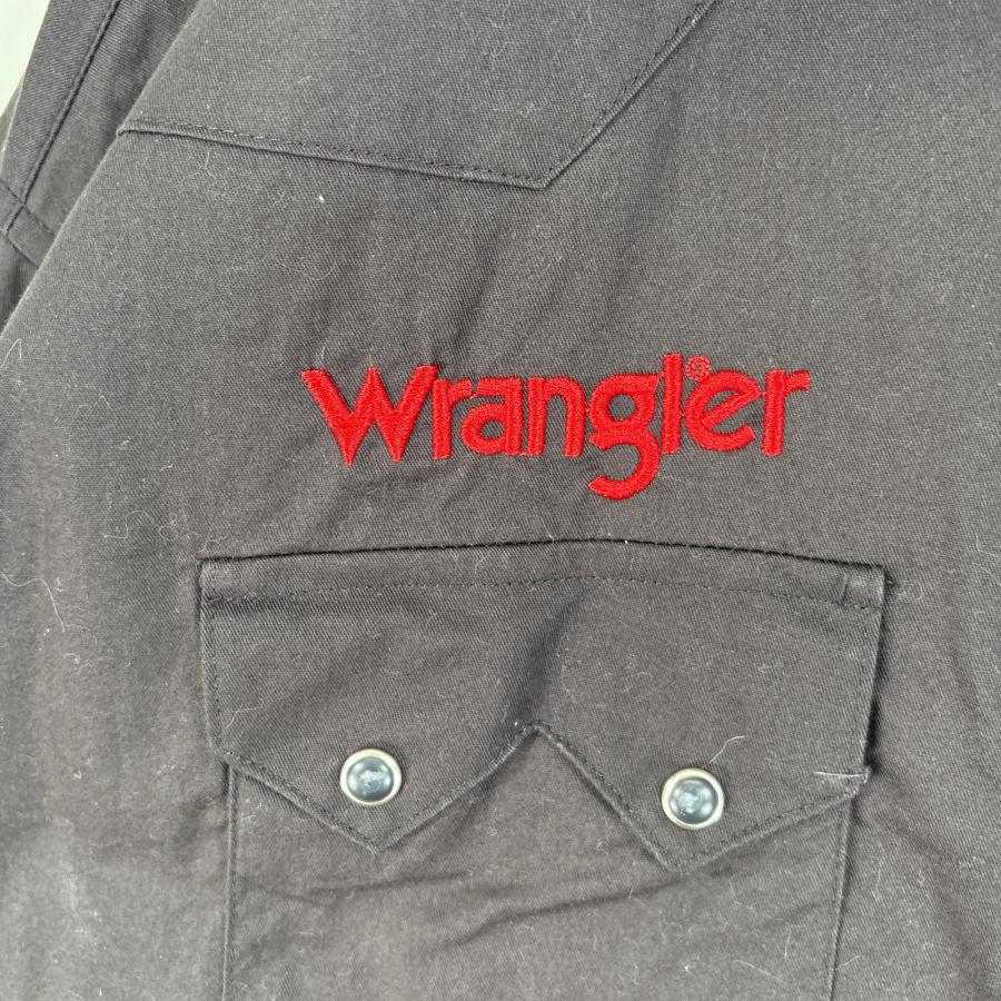 Wrangler（ラングラー） 古着 長袖シャツ ウエスタン 袖 両面 刺繍