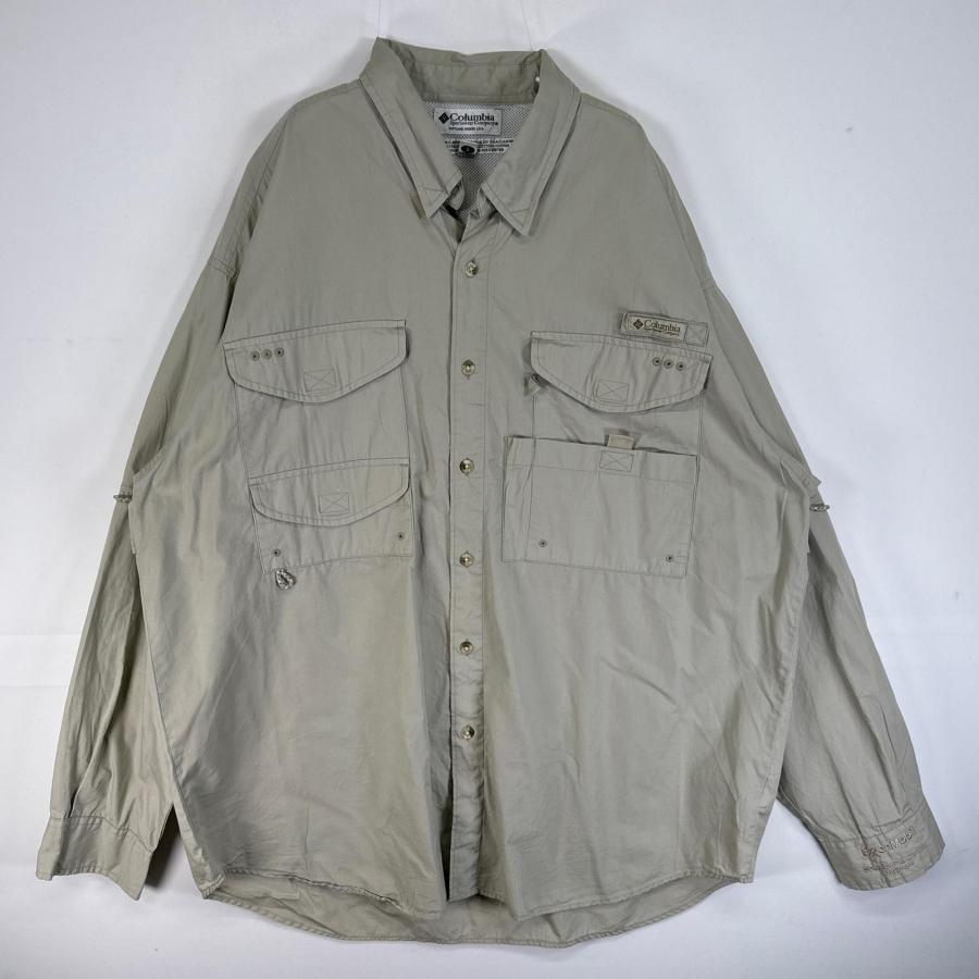 Columbia（コロンビア） 古着 長袖シャツ PFG フィッシングギア ワン