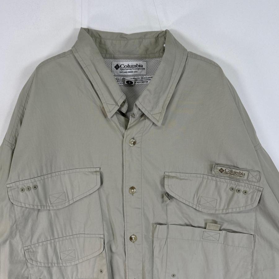 Columbia（コロンビア） 古着 長袖シャツ PFG フィッシングギア ワン